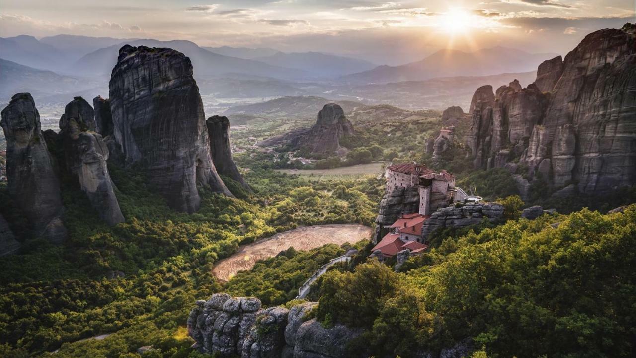 Meteora Olio Hills Apartment Kalampaka Exteriör bild